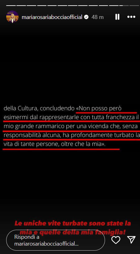 Relatos de Maria Rosaria Boccia del 3 de septiembre Relatos de Maria Rosaria Boccia del 3 de septiembre