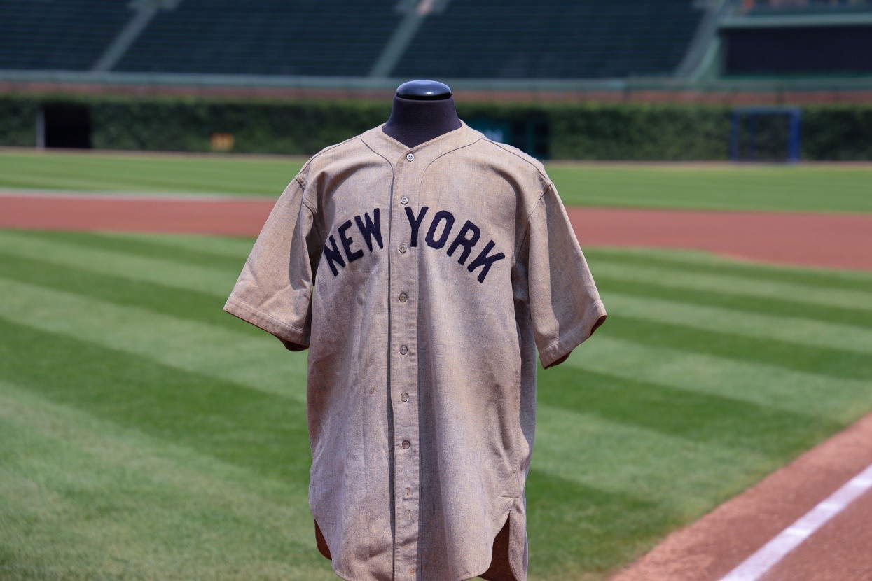 A Babe Ruth jersey is the most expensive sports heirloom in history: $24 million