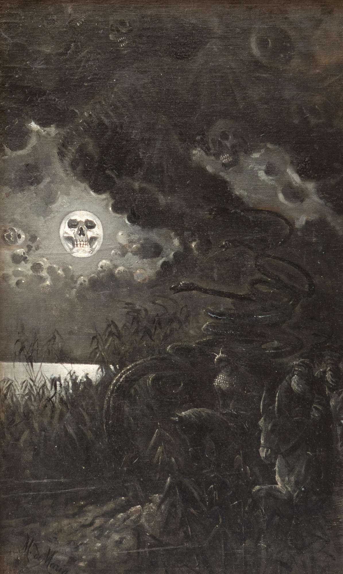 Mario De Maria, The Pupil (1886; oil on canvas, 70 x 40 cm; Museo Ottocento Bologna)