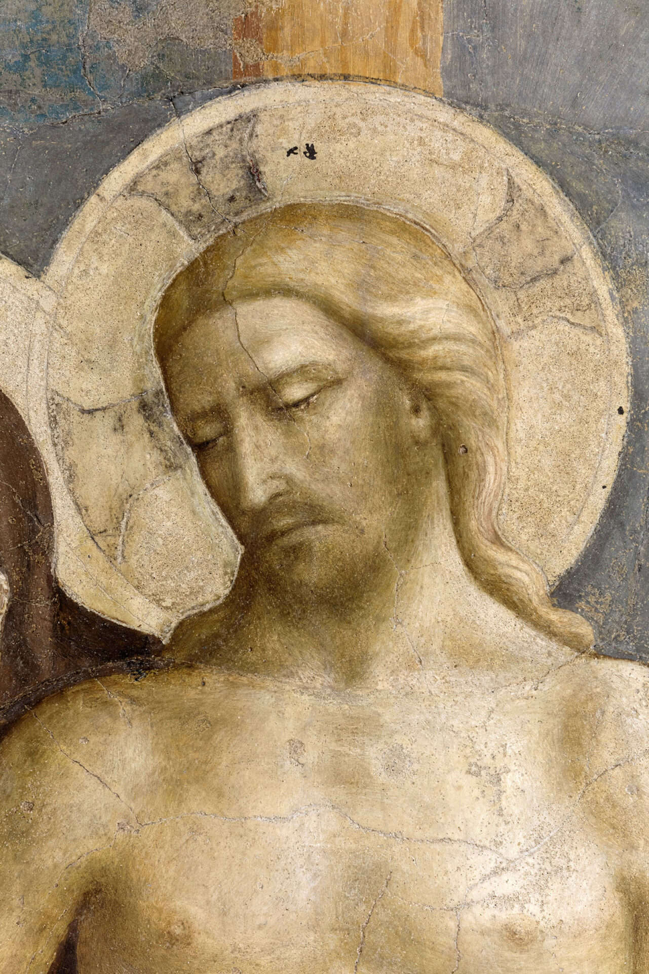 Masolino, Pieta, detail Masolino, Pieta, detail