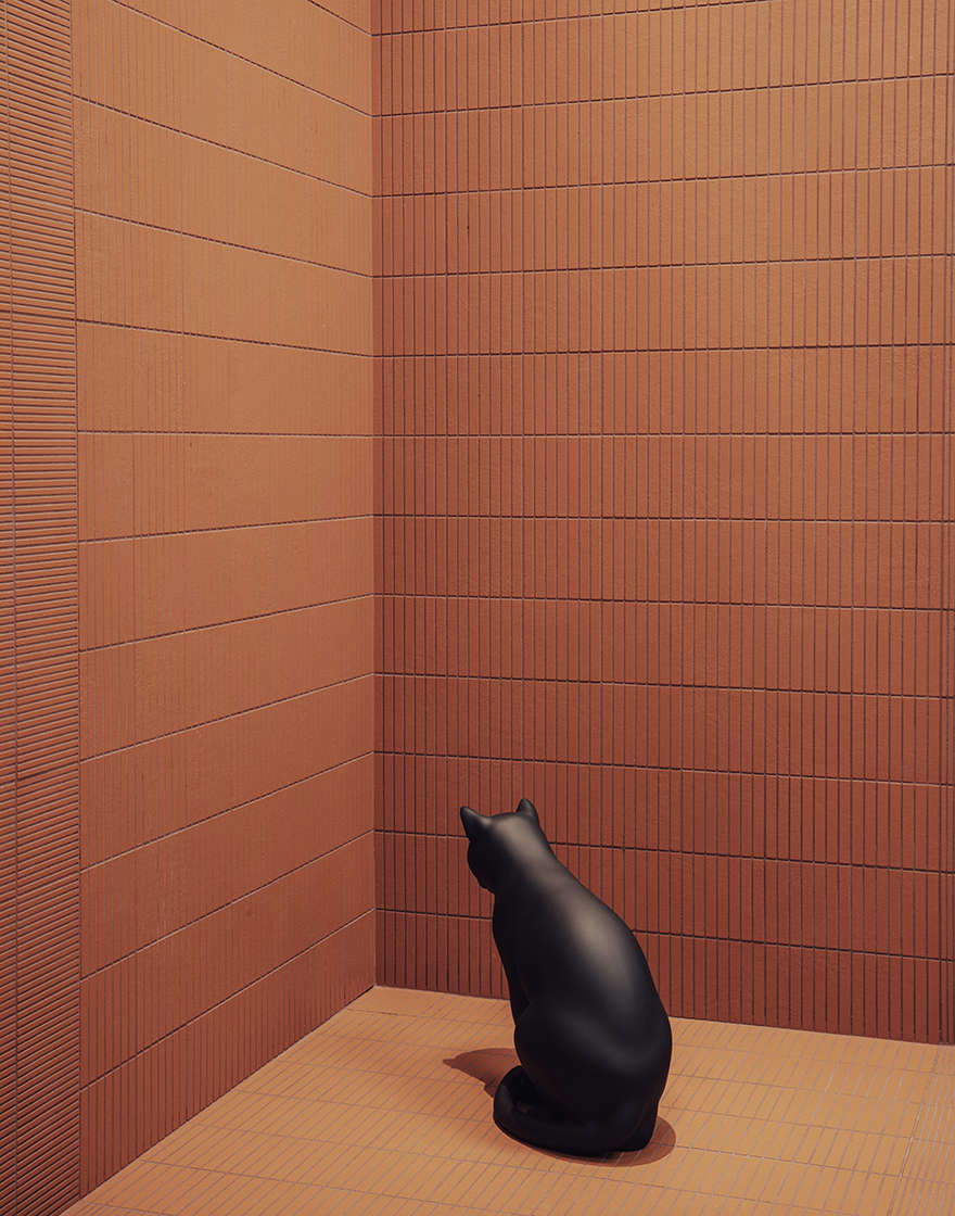 Maurizio Cattelan, It (2023; black marble from Belgium, 37 x 19 x 41.5 cm; Massimo Orsini Collection). Courtesy of the artist and Perrotin Maurizio Cattelan, It (2023; black marble from Belgium, 37 x 19 x 41.5 cm; Massimo Orsini Collection). Courtesy of the artist and Perrotin