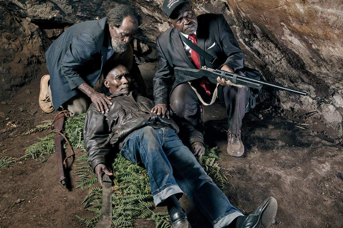 Exposition photographique sur l'horreur de la guerre du Kenya à Turin