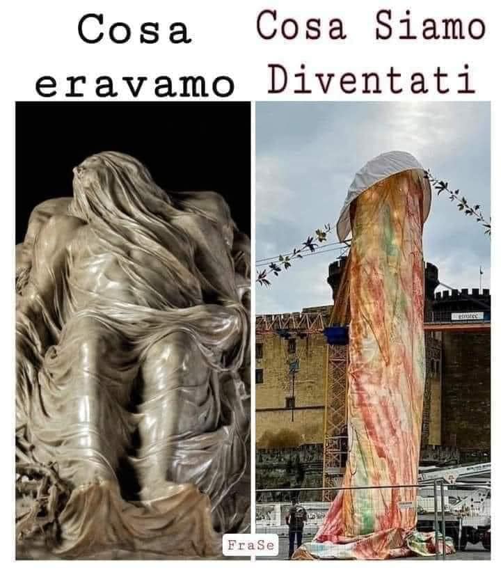 New memes and cartoons about Gaetano Pesce's work in Naples. New memes and cartoons about Gaetano Pesce's work in Naples.