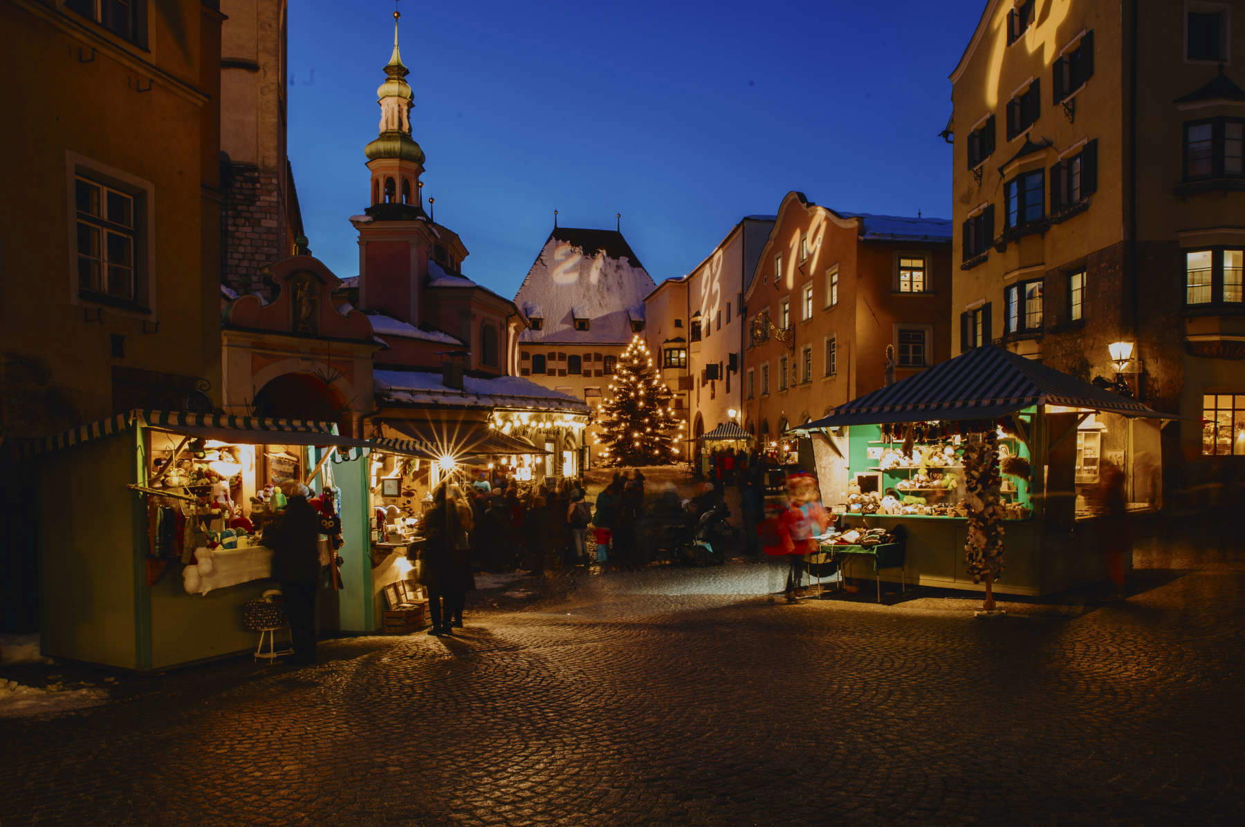 Le marché de l'Avent à Hall in Tirol:?la magie de Noël au cœur du Tyrol