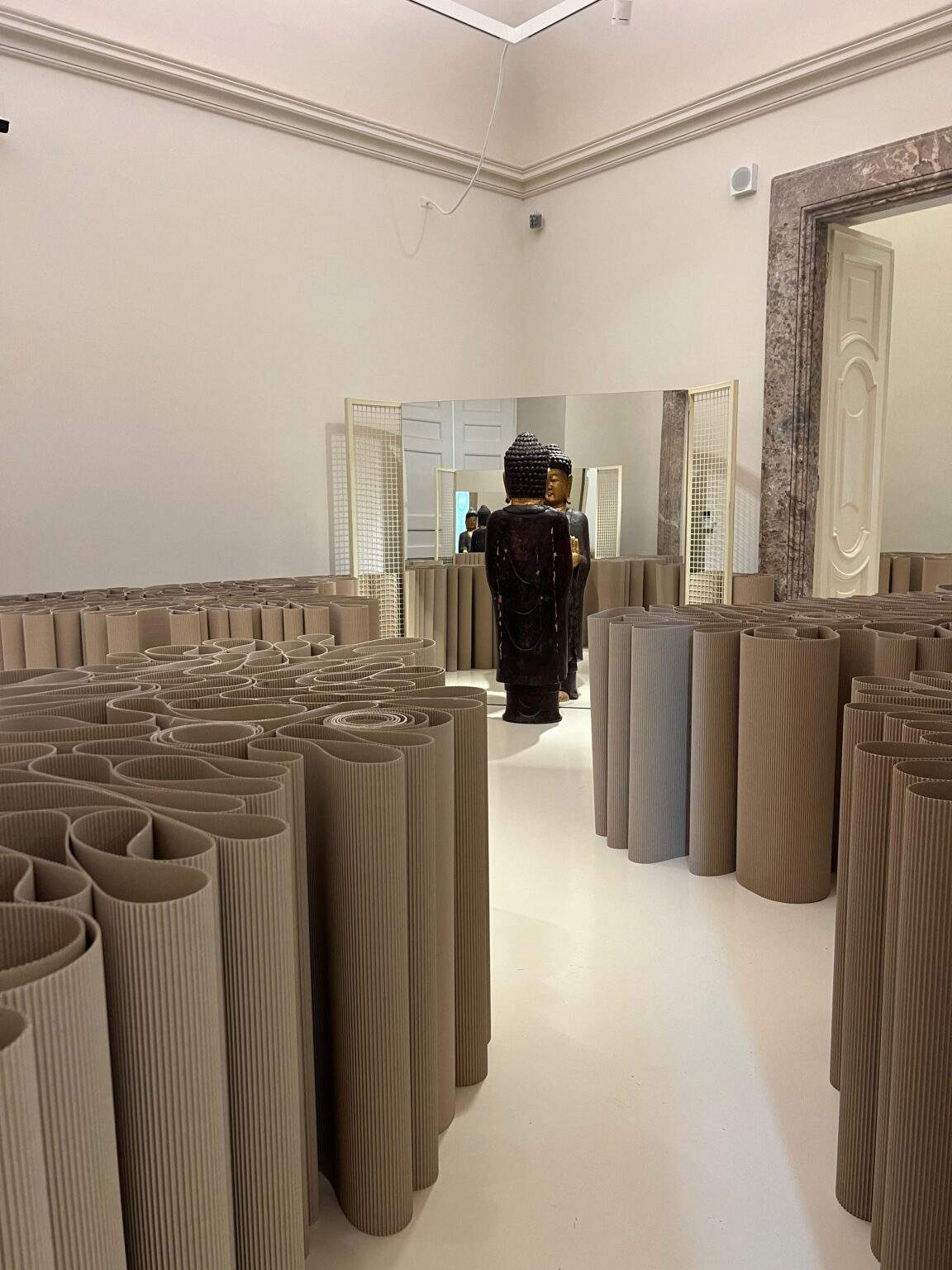 Opere in mostra: Labirinto, Il Tempo del Giudizio Opere in mostra: Labirinto, Il Tempo del Giudizio