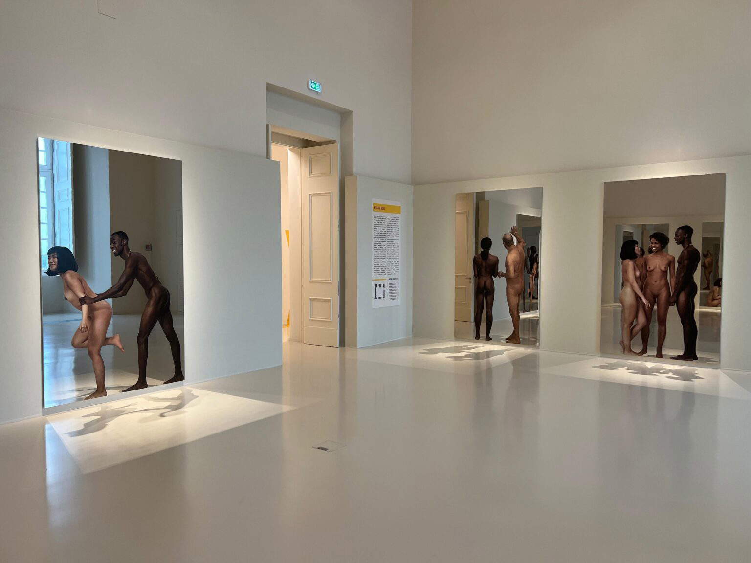Opere in mostra: Messa a nudo Opere in mostra: Messa a nudo