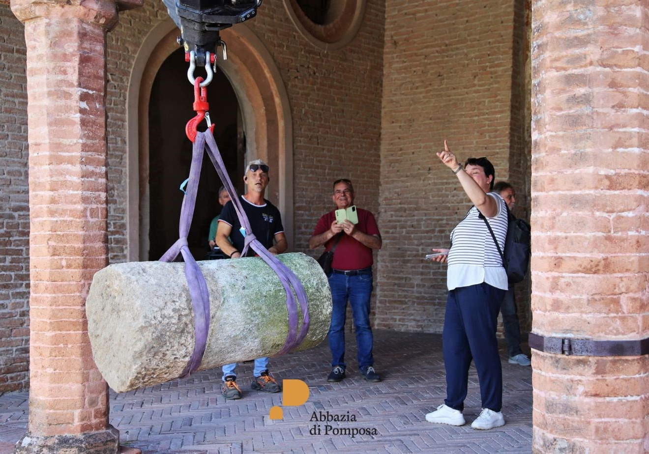 Rinvenuto a Codigoro un miliario romano. Ora entrerà a far parte del Museo Pomposiano