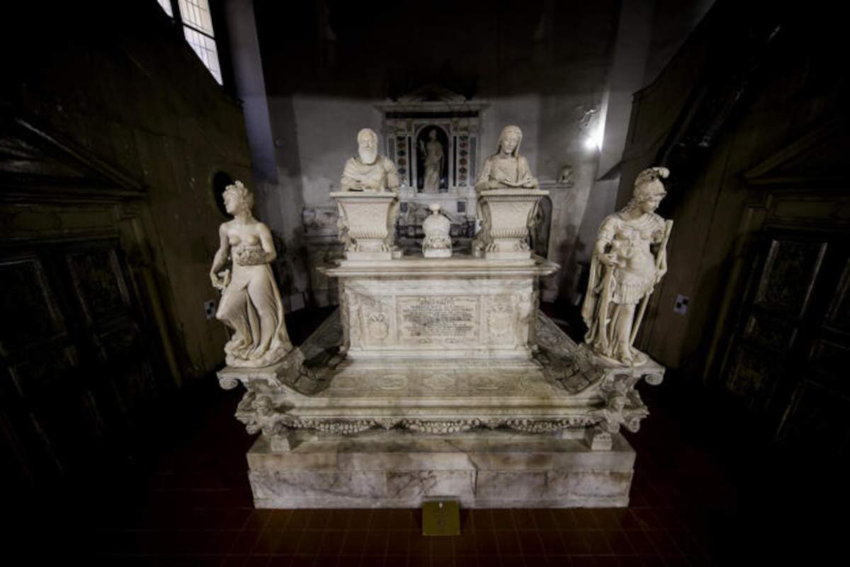 Naples, le monument funéraire de Don Pedro Alvarez de Toledo restauré