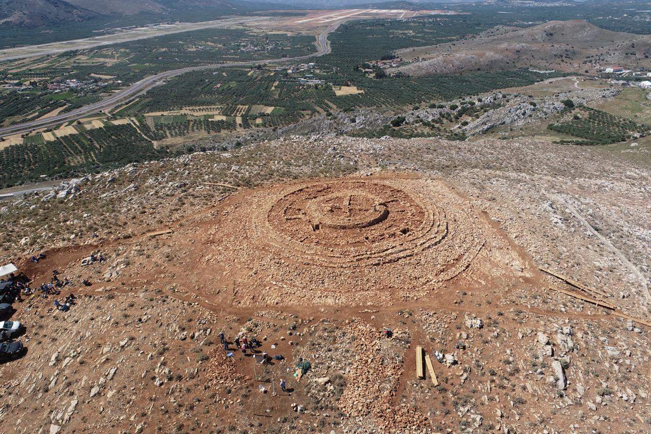 Griechenland, außergewöhnliche Entdeckung auf Kreta: ein einzigartiges Gebäude, das einem Labyrinth ähnelt