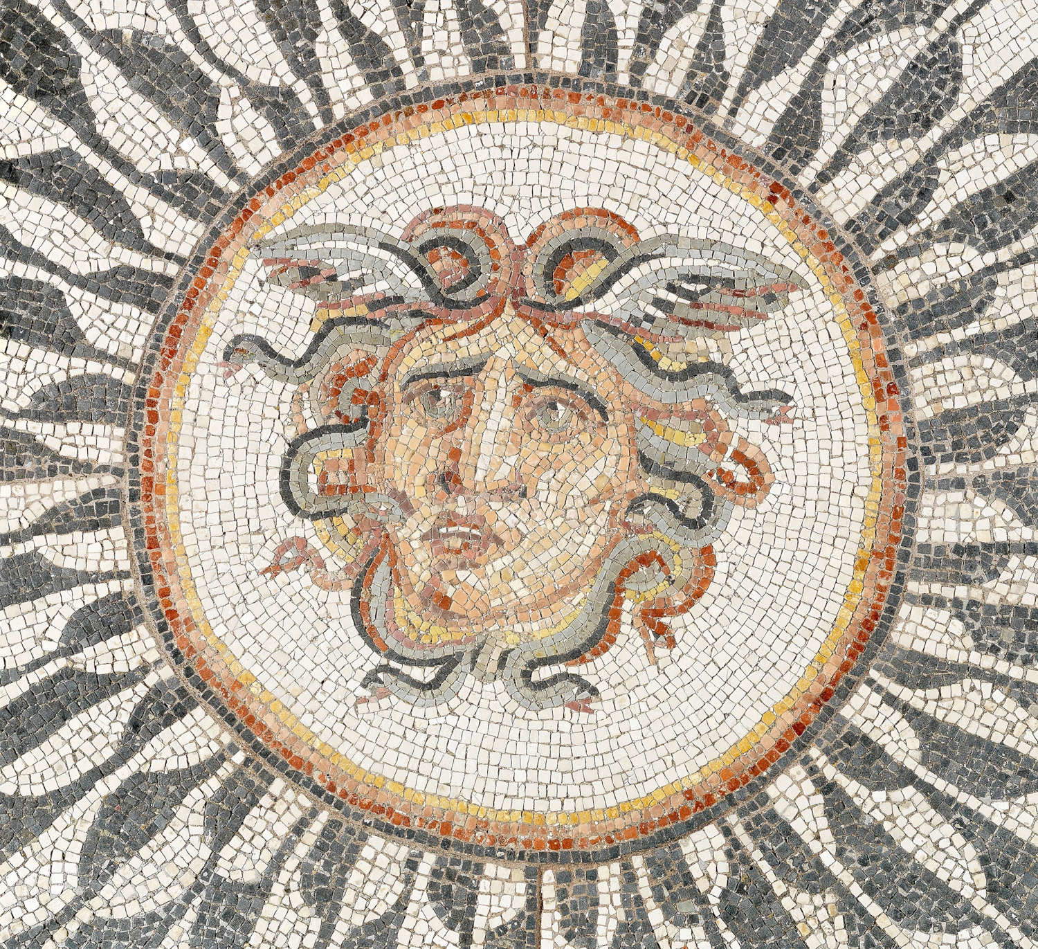 Il mosaico di Medusa del MANN