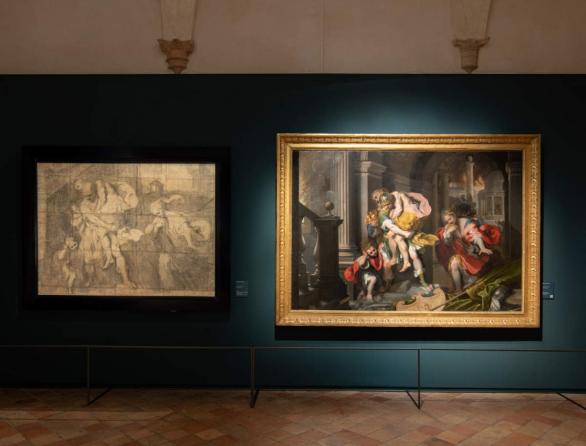 Letzten Monat, um die große monografische Ausstellung über Barocci in Urbino zu besuchen