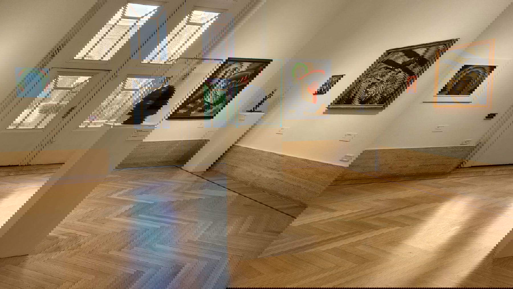Arrangements for the exhibition The Time of Futurism. Photo: Finestre Sull'Arte Arrangements for the exhibition The Time of Futurism. Photo: Finestre Sull'Arte