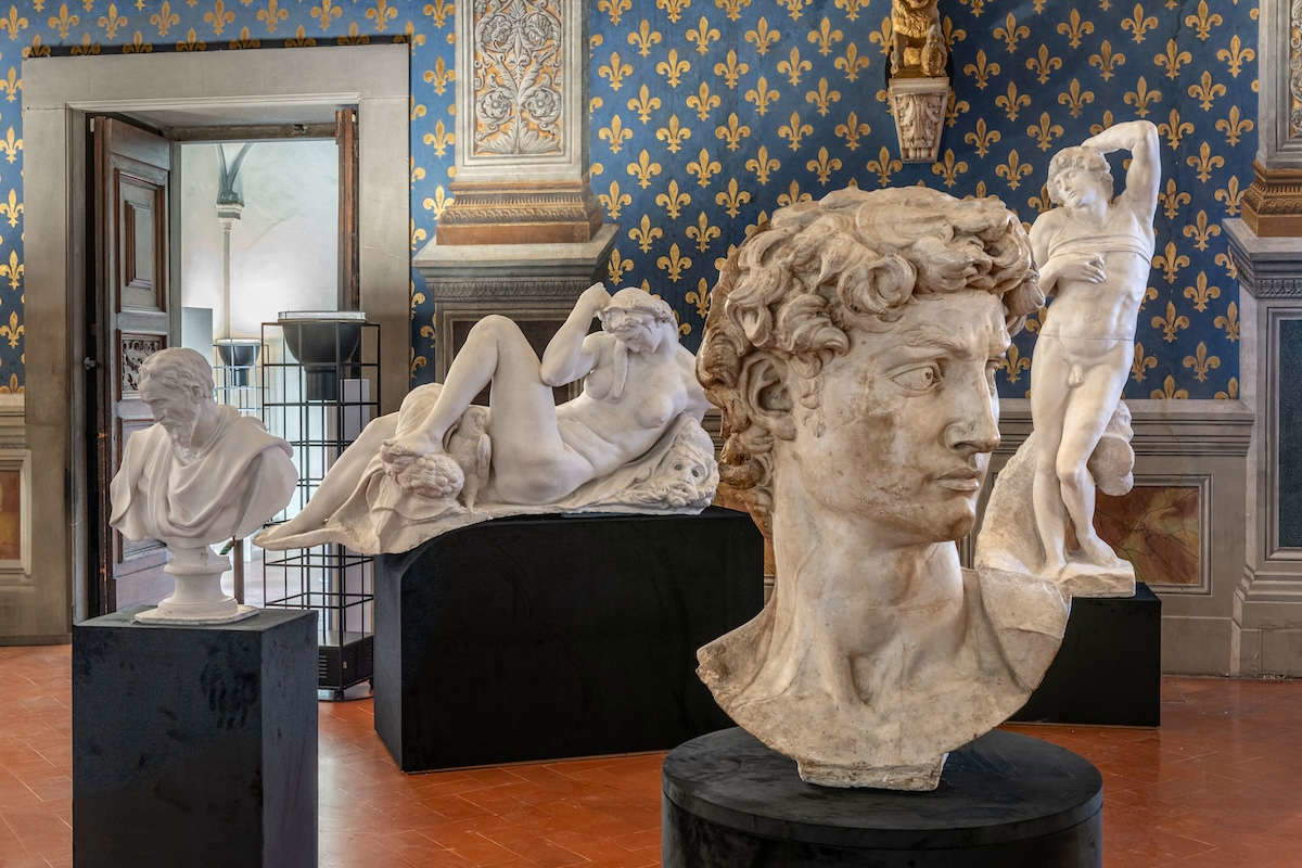 Florenz, eine Ausstellung im Palazzo Vecchio erforscht die Beziehung zwischen Michelangelo und der Macht