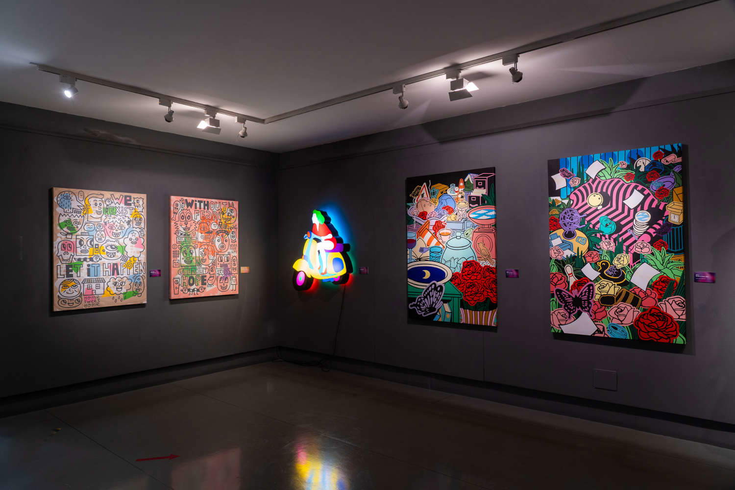 Allestimenti della mostra