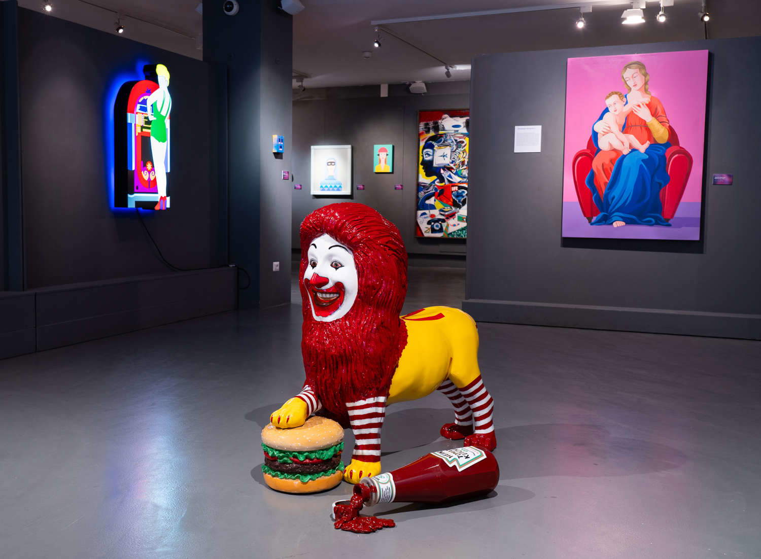 Allestimenti della mostra