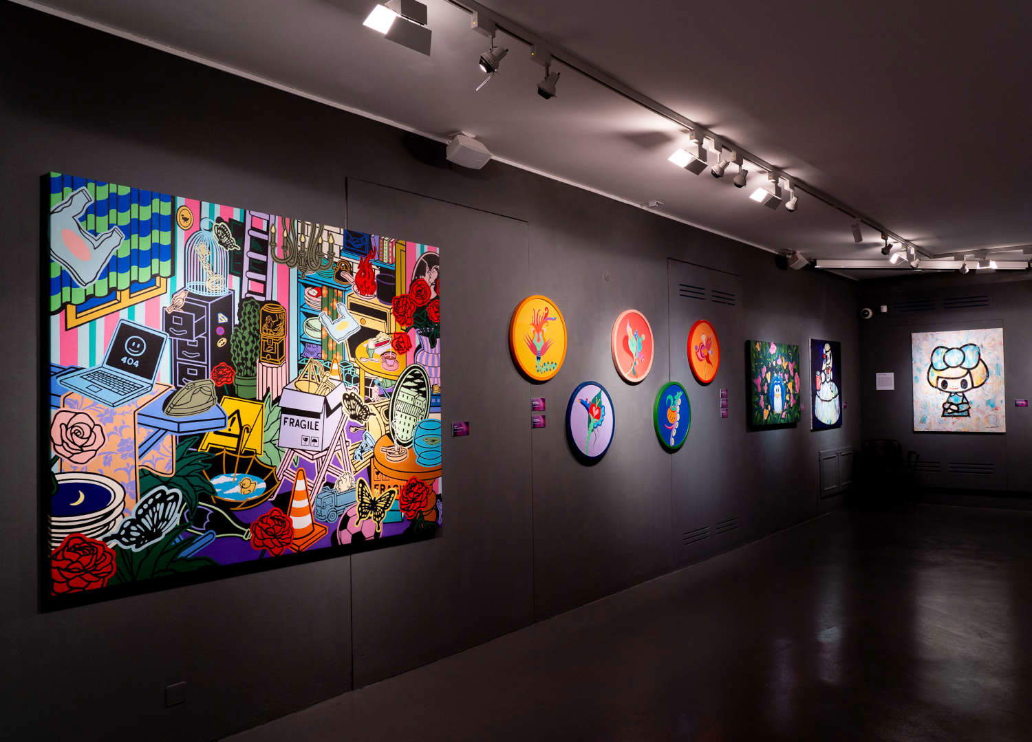 Allestimenti della mostra