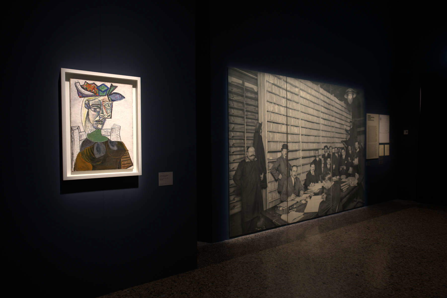 An exhibition at Milan's Palazzo Reale recounts Picasso's complex reality in Paris