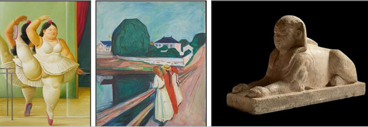 Roma, tres grandes exposiciones en el Palacio Bonaparte con motivo del Jubileo: Botero, Munch y el Antiguo Egipto 