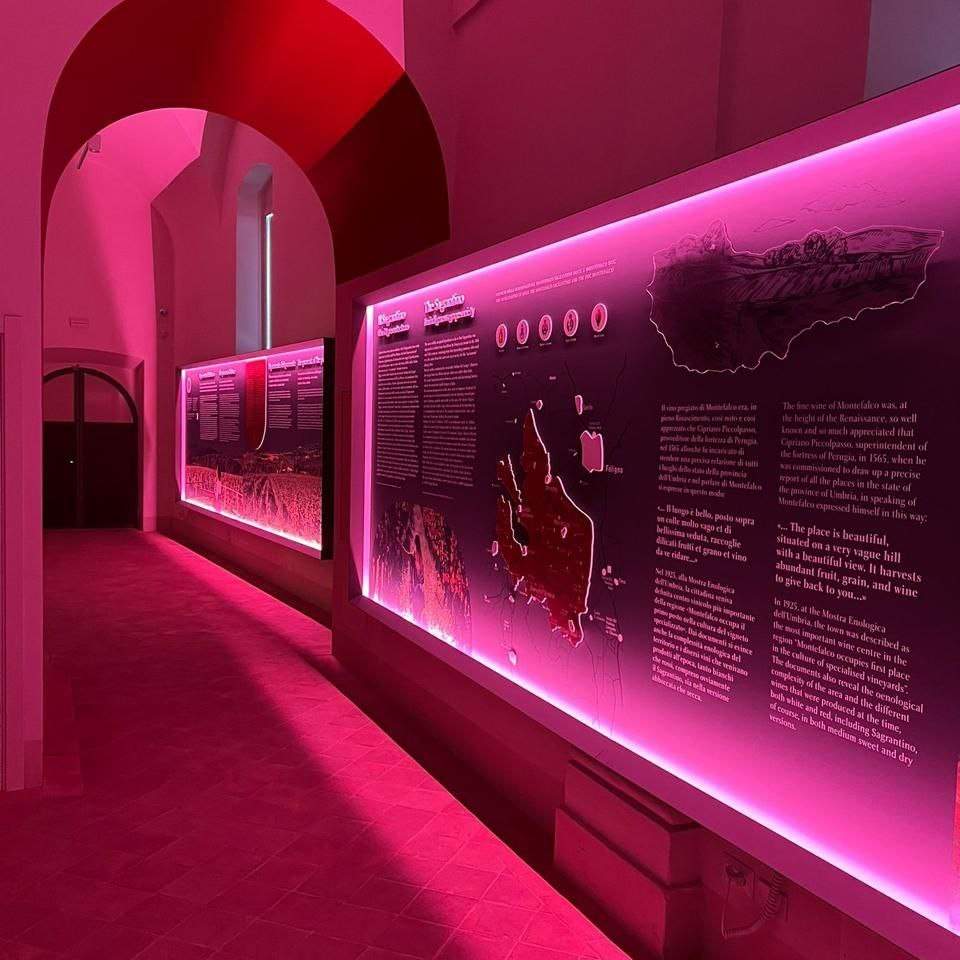 Umbria, Montefalco's Sagrantino Museum opens.
