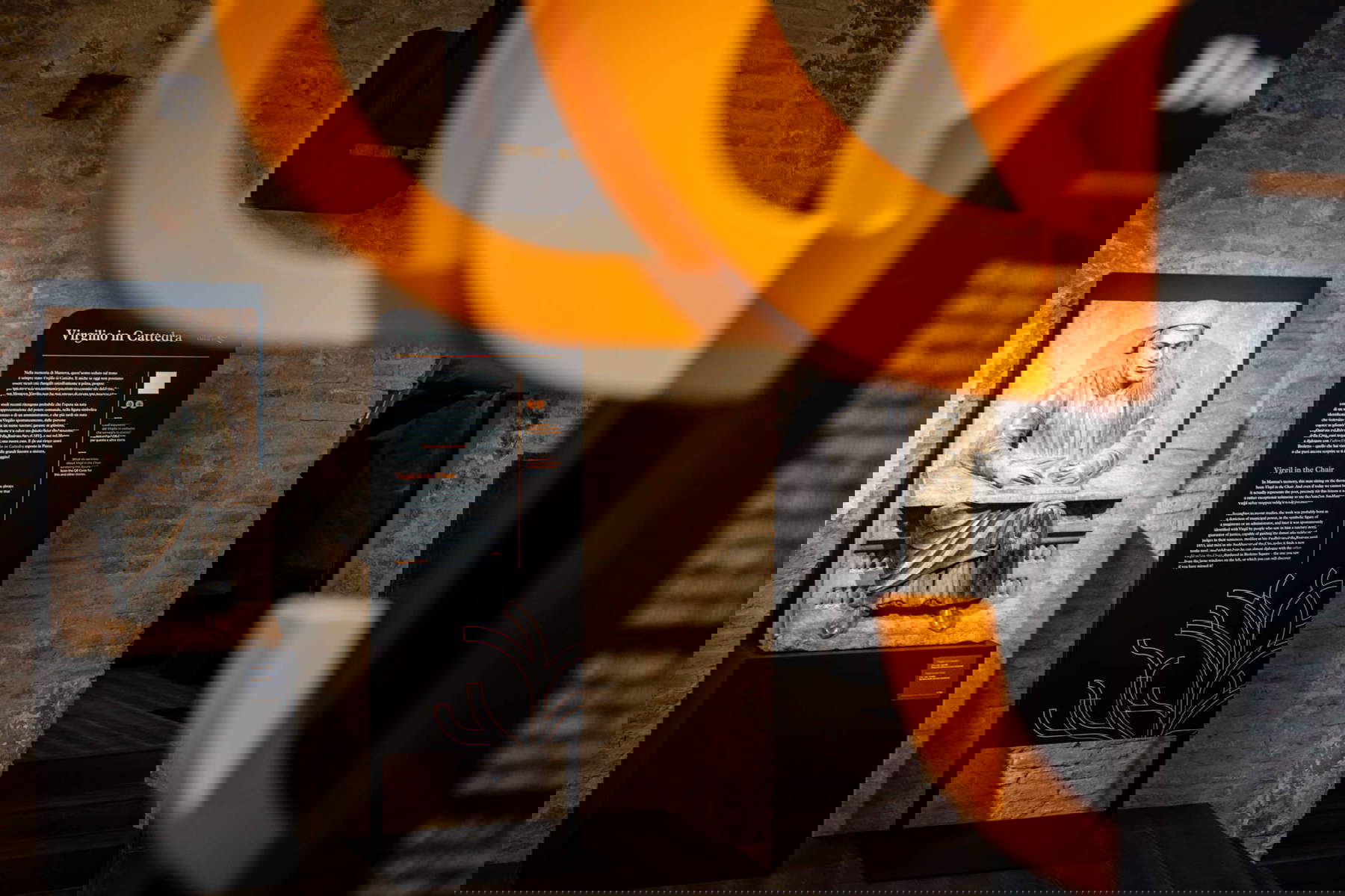 Il Museo Virgilio a Mantua, Palazzo del Podestà. Foto: Riccardo Bianchi Il Museo Virgilio a Mantua, Palazzo del Podestà. Foto: Riccardo Bianchi