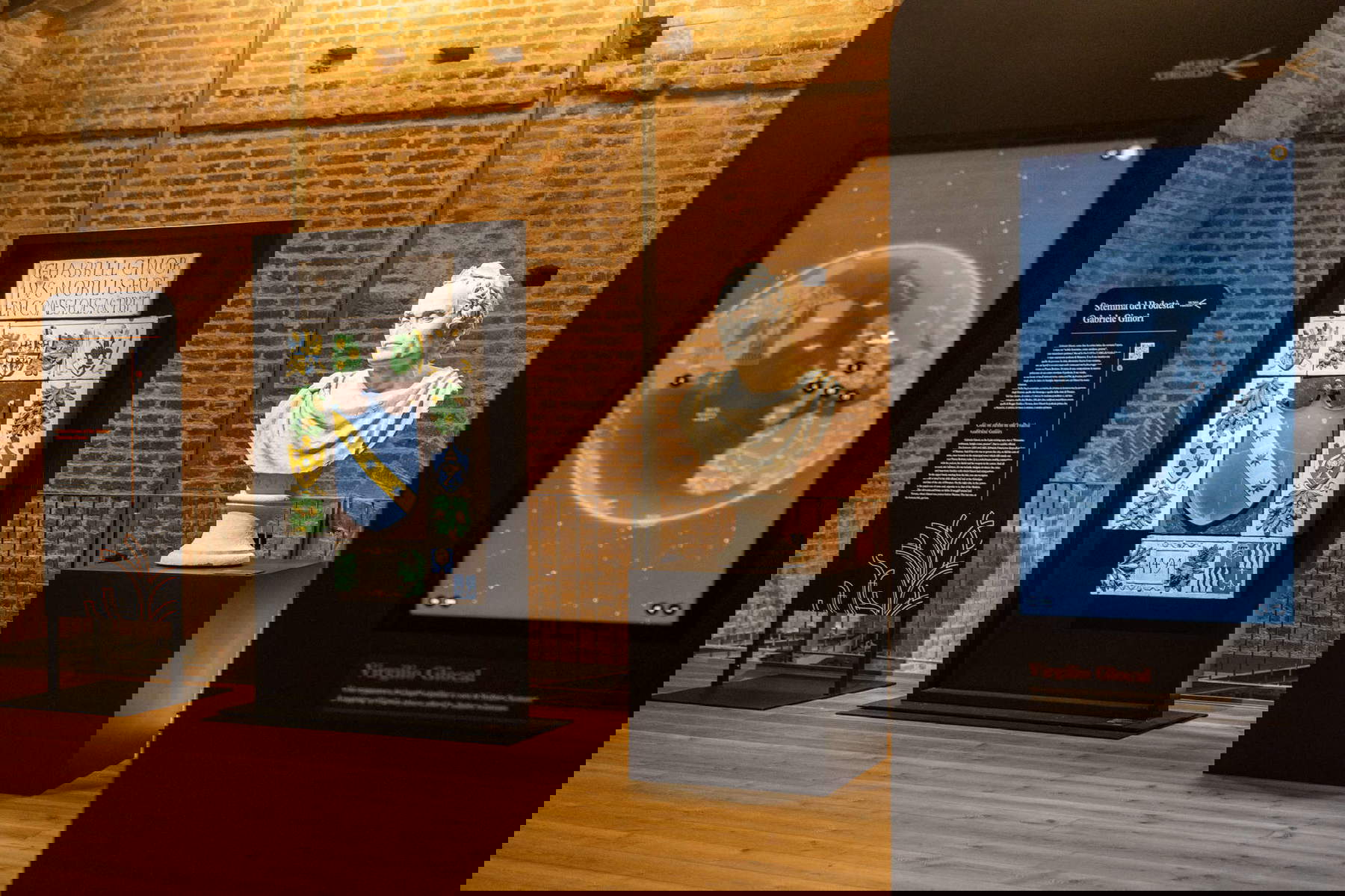 Il Museo Virgilio a Mantua, Palazzo del Podestà. Foto: Silvia Talarico Il Museo Virgilio a Mantua, Palazzo del Podestà. Foto: Silvia Talarico