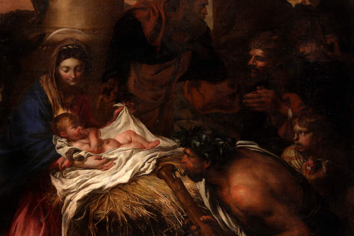 Grechetto, Geburt Christi (Kirche von San Luca). Foto: Fabio Bussalino