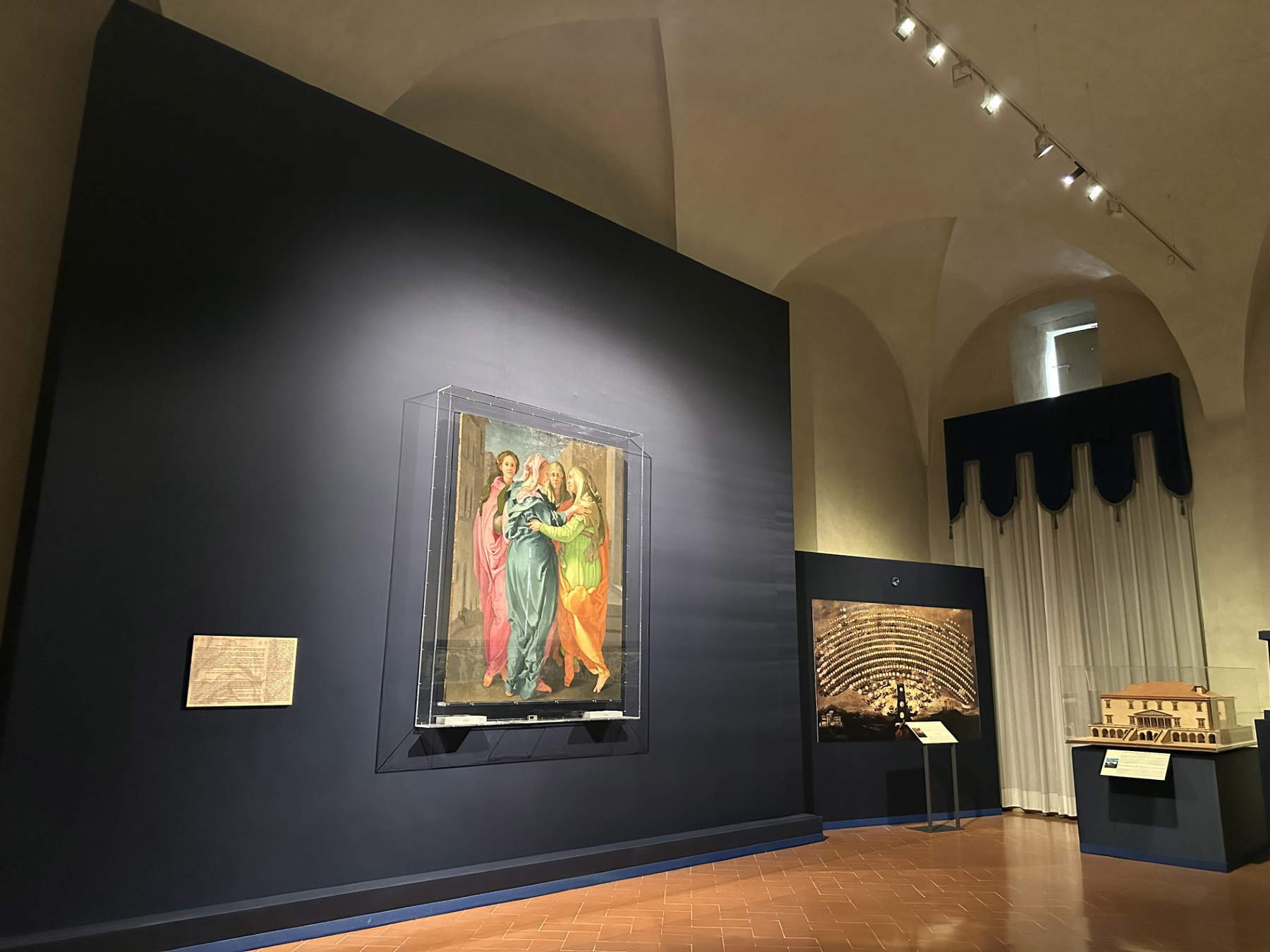 The new display of Pontormo's Visitation The new display of Pontormo's Visitation