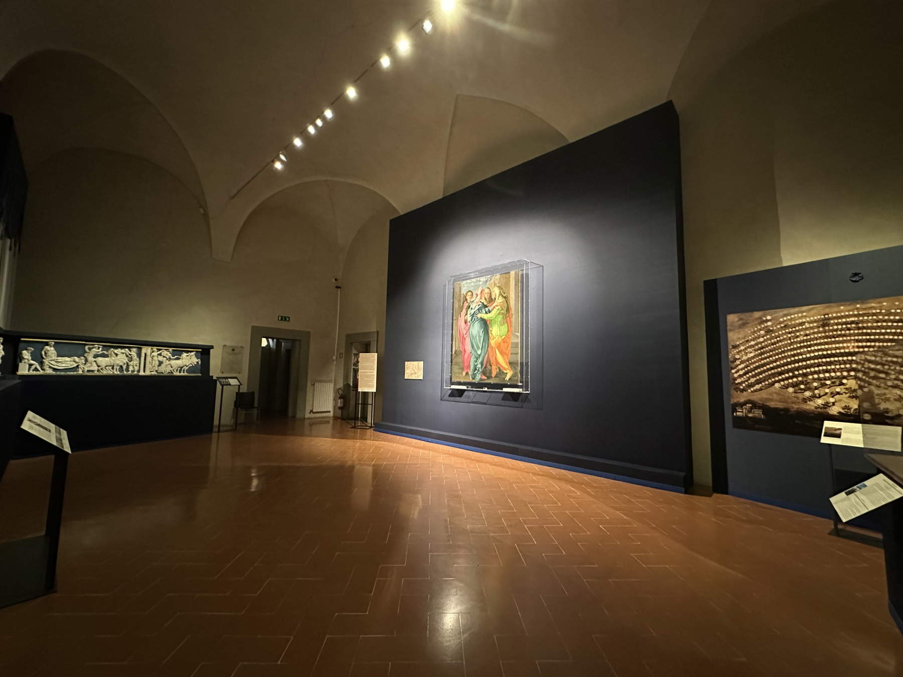 The new display of Pontormo's Visitation The new display of Pontormo's Visitation