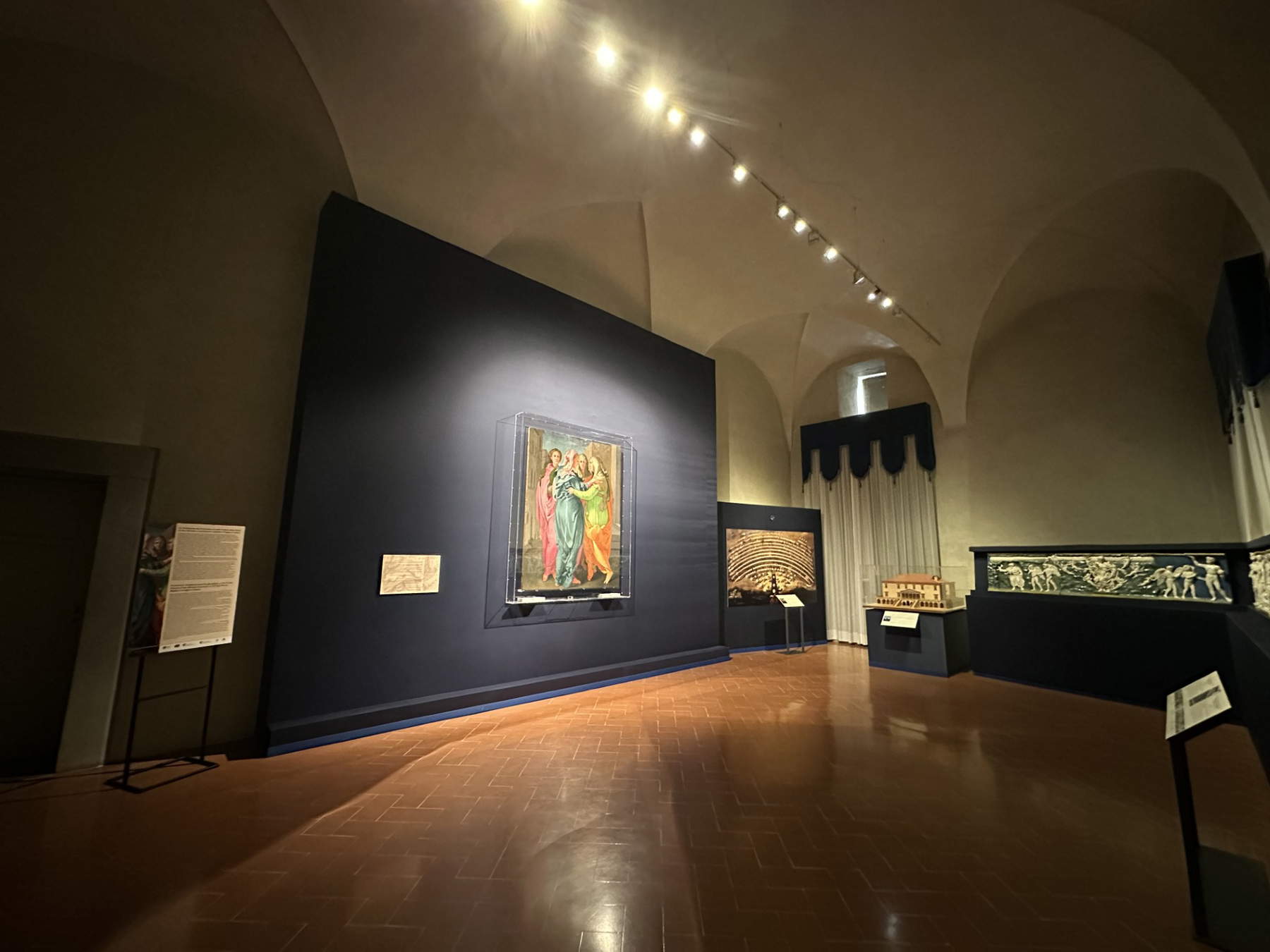 The new display of Pontormo's Visitation The new display of Pontormo's Visitation
