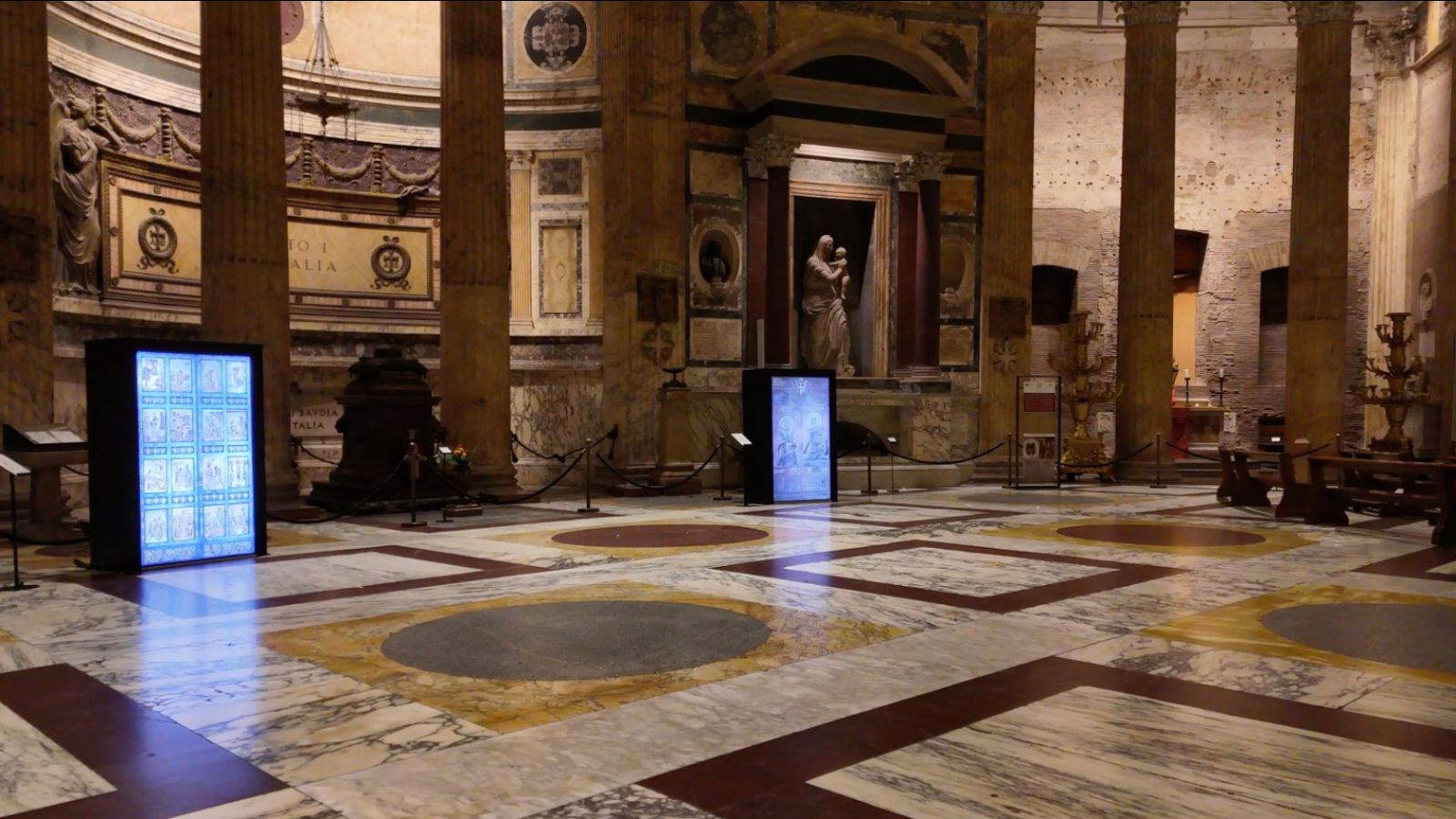 Oculus-Spei, Annalaura Di Luggo's interactive installation, arrives at the Pantheon