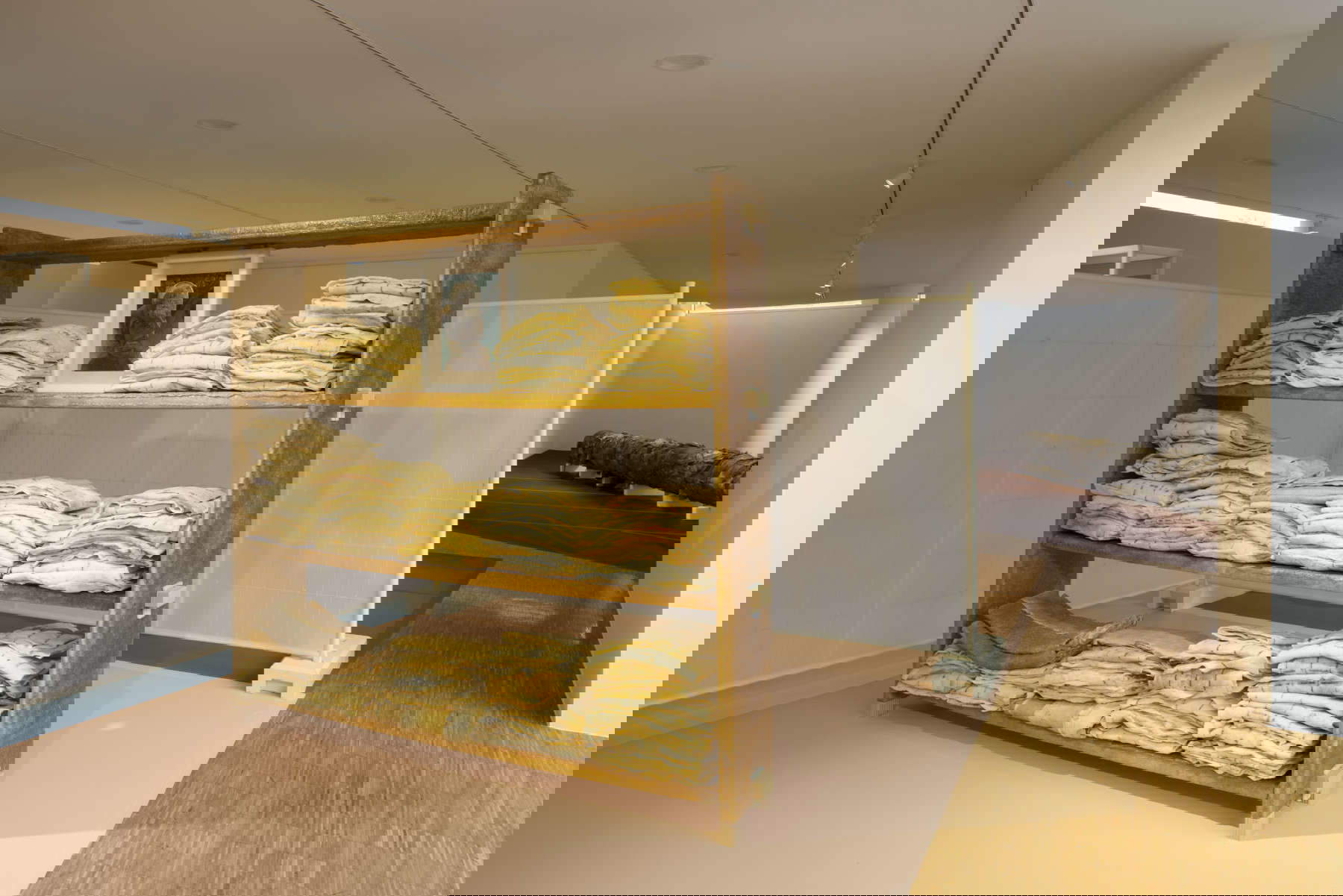 Aufbau der Ausstellung. Foto: Andrea Rossetti Aufbau der Ausstellung. Foto: Andrea Rossetti