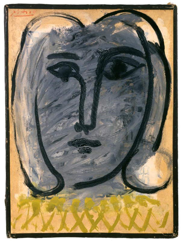 Pablo Picasso, Porträt von Milena Milani Pablo Picasso, Porträt von Milena Milani