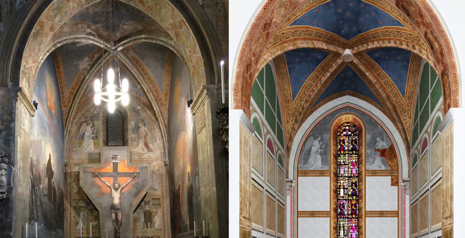 In Padua wollen sie die Fresken von Annigoni entfernen, in der Hoffnung, Giotto zu finden