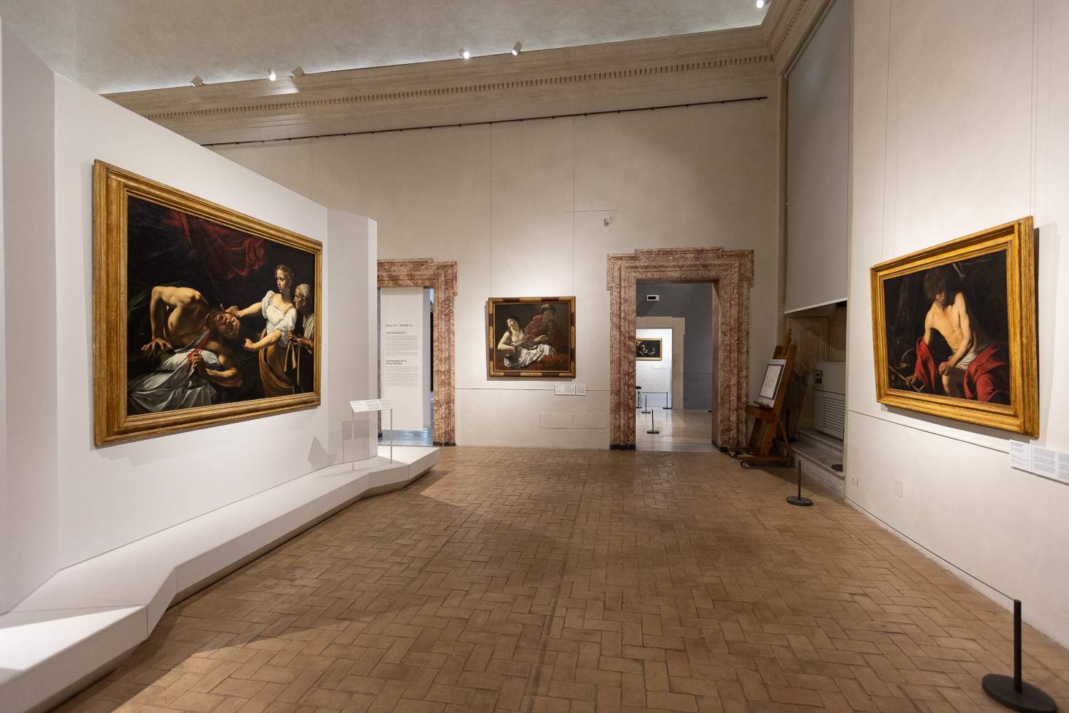 Palazzo Barberini presenta il nuovo allestimento dei dipinti di Caravaggio