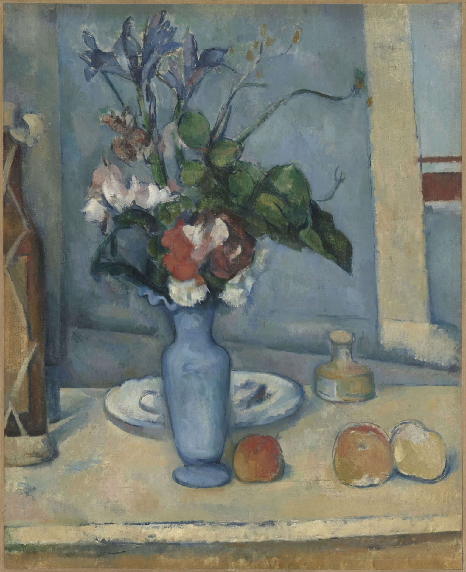 Paul Cézanne, Le vase bleu (© 2024 RMN-Grand Palais / Hervé Lewandowski/ Dist. SCALA Photo, Florence) Paul Cézanne, Le vase bleu (© 2024 RMN-Grand Palais / Hervé Lewandowski/ Dist. SCALA Photo, Florence)