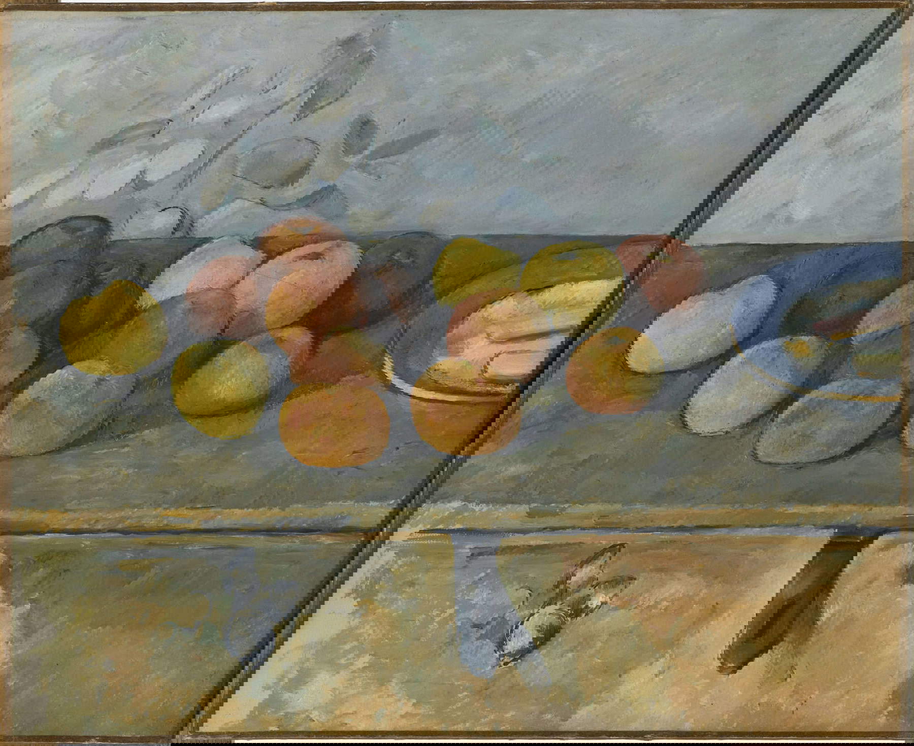 Paul Cézanne, Pommes et biscuits (© 2024 RMN-Grand Palais / Franck Raux/ Dist. Foto SCALA, Florence) Paul Cézanne, Pommes et biscuits (© 2024 RMN-Grand Palais / Franck Raux/ Dist. Foto SCALA, Florence)
