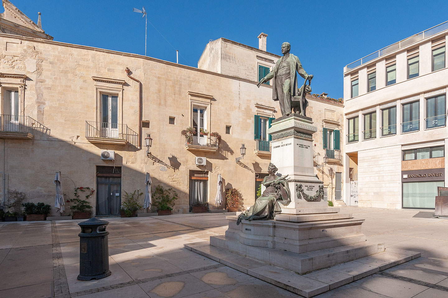 Castromediano Square in Lecce Castromediano Square in Lecce