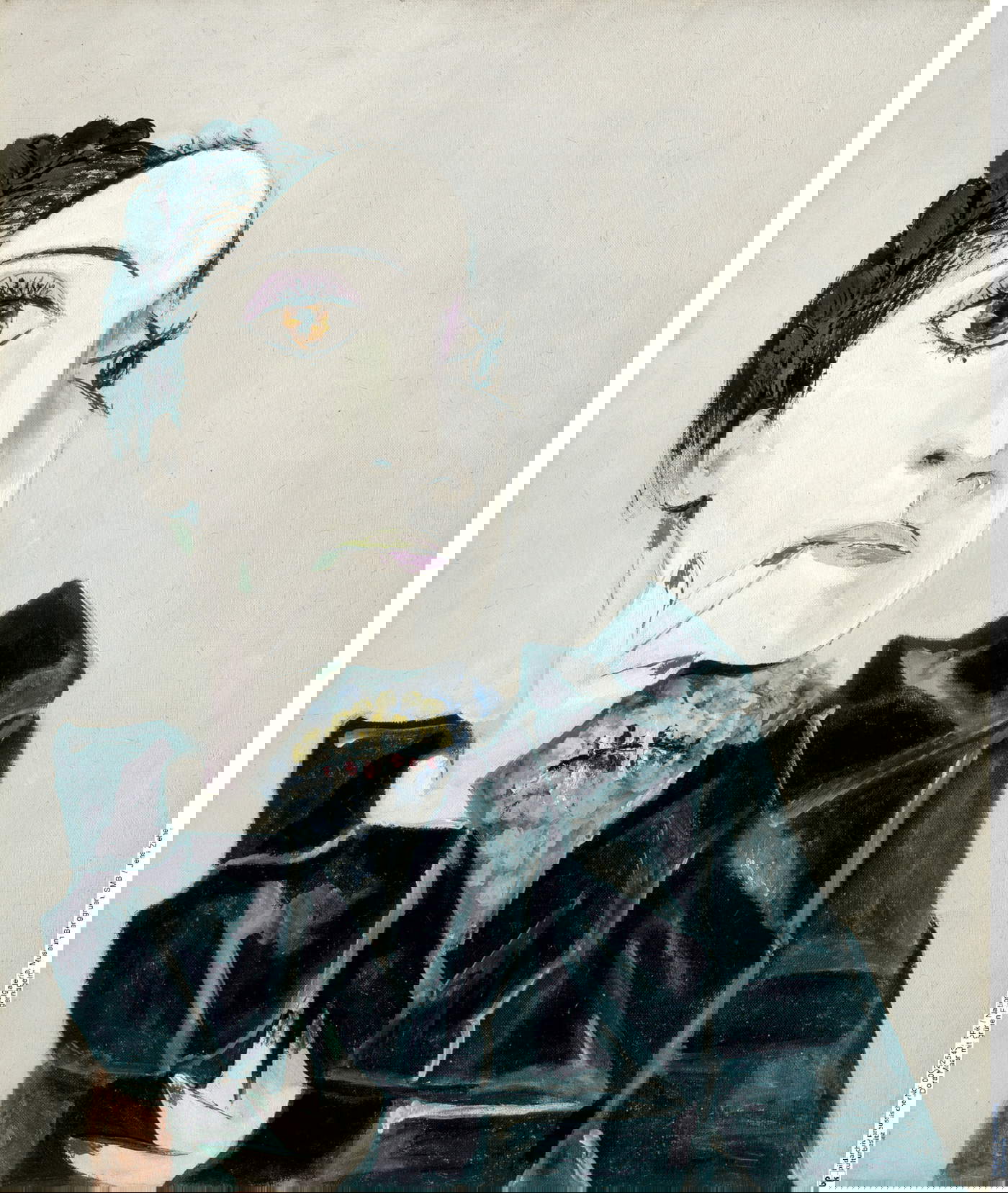 Pablo Picasso, Dora Maar aux ongles verts (1936; Öl auf Leinwand, 65 x 54 cm; Berlin, Museum Berggruen, Neue Nationalgalerie, Stiftung Preu&szlig;ischer Kulturbesitz) Foto bpk / Nationalgalerie, SMB, Museum Berggruen / Jens Ziehe &copy; Succession Picasso by SIAE 2024