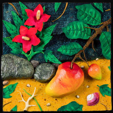 Piero Gilardi, Flores y mangos Piero Gilardi, Flores y mangos