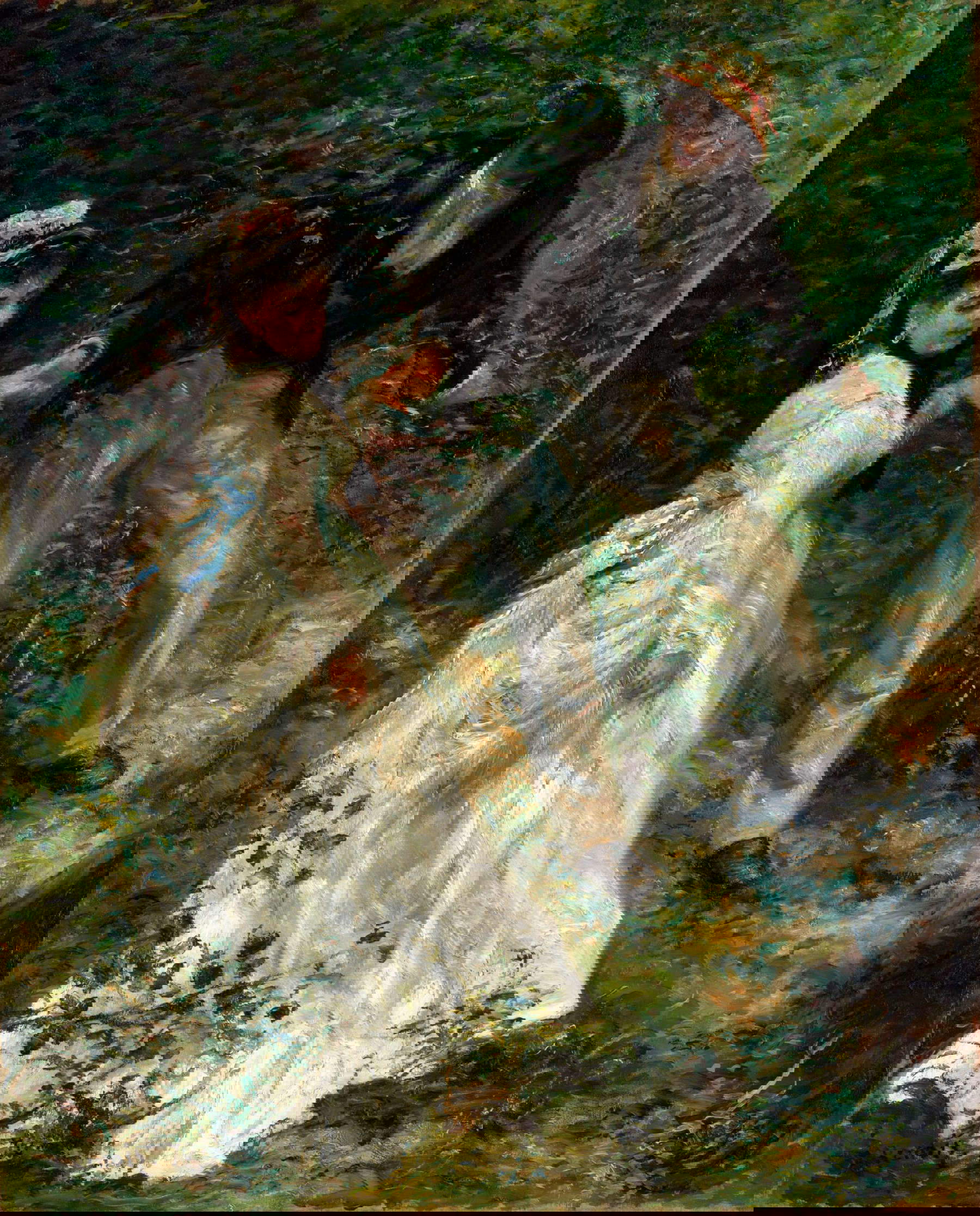 Pierre-Auguste Renoir, La Promenade (1870; olio su tela, 81,3 x 64,8 cm; Los Angeles, J. Paul Getty Museum)