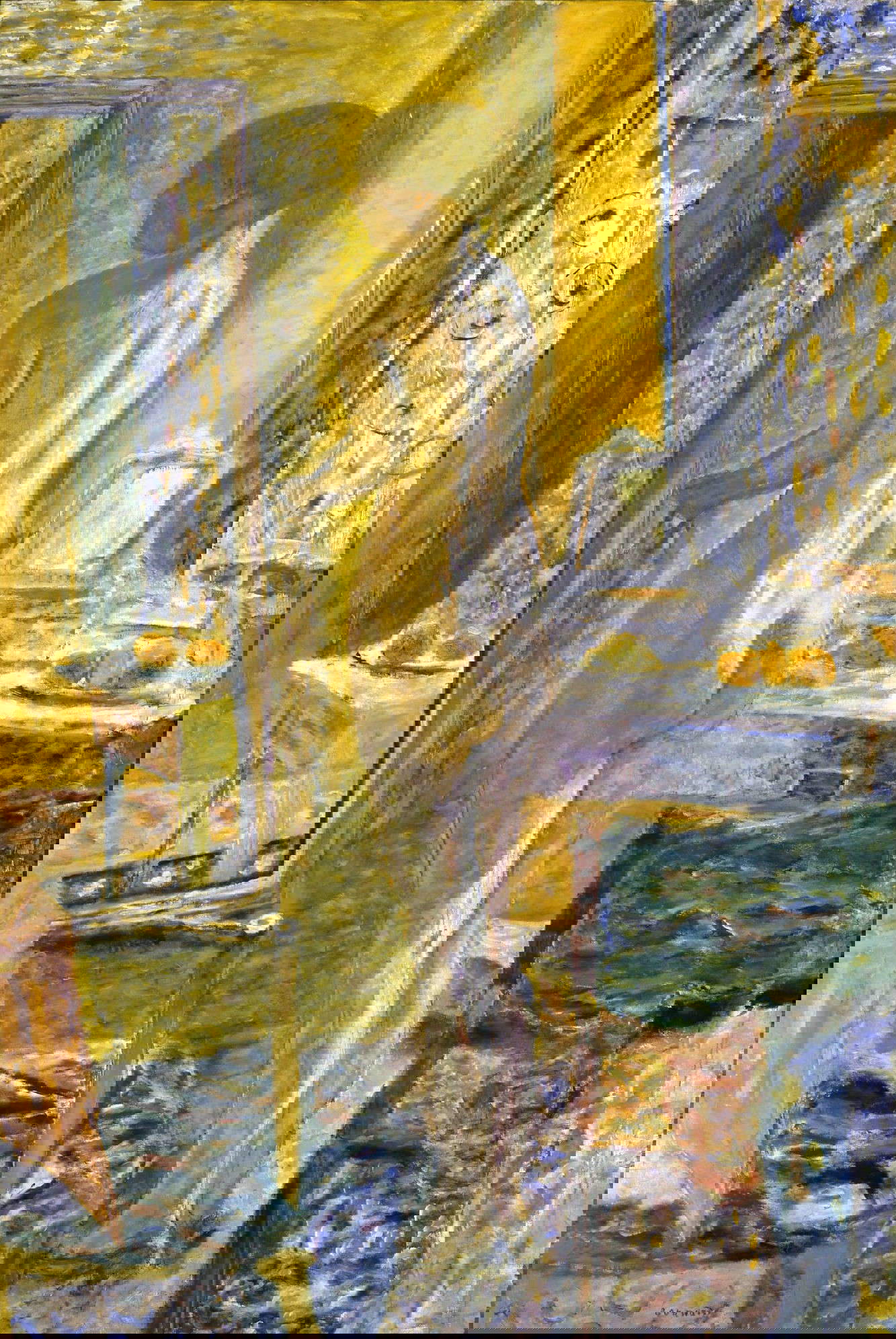 Pierre Bonnard, Nudo allo specchio (1931; olio su tela, 152 x 102 cm; Venezia, Galleria d'Internazionale d'Arte di Ca' Pesaro, inv. 917) Pierre Bonnard, Nudo allo specchio (1931; olio su tela, 152 x 102 cm; Venezia, Galleria d'Internazionale d'Arte di Ca' Pesaro, inv. 917)