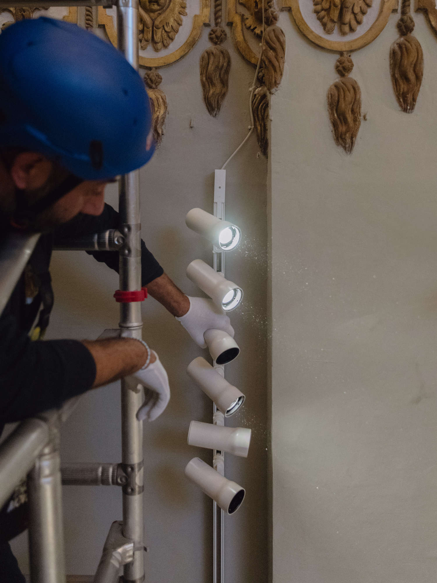 Neue Beleuchtung der Pieta von Michelangelo. Foto: Matteo De Mayda