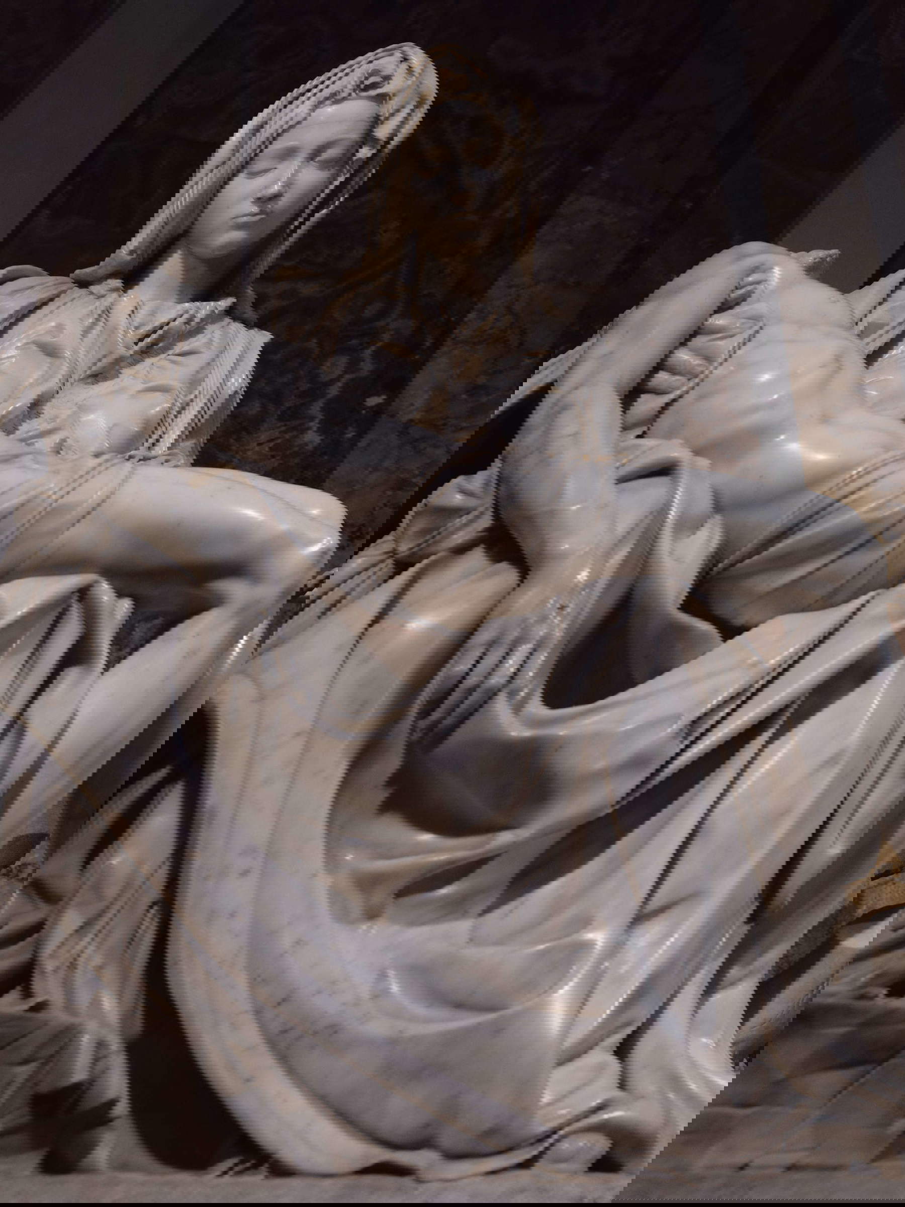 Neue Beleuchtung der Pieta von Michelangelo. Foto: Matteo De Mayda