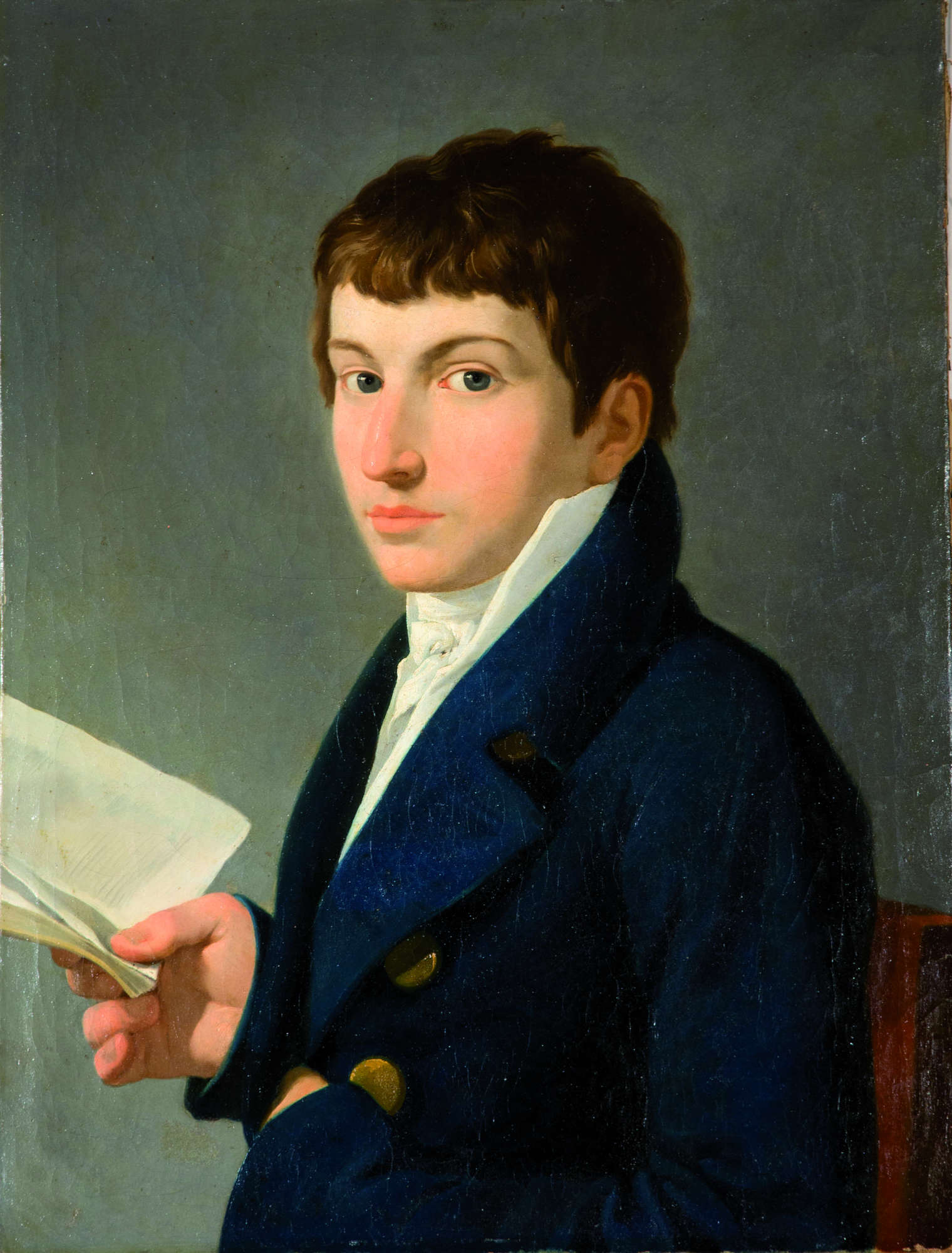 Pietro Fancelli, Portrait of Giuseppe Paolini (1817; oil on canvas, 59.5x45.5 cm) Pietro Fancelli, Portrait of Giuseppe Paolini (1817; oil on canvas, 59.5x45.5 cm)