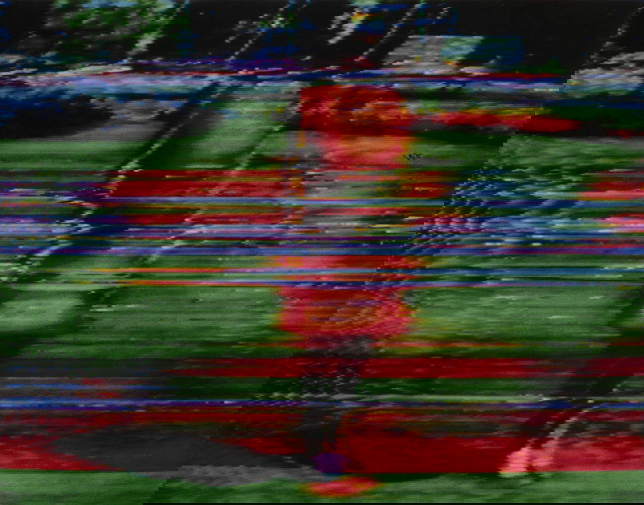 Pipilotti Rist, Video Still, Muttenz (Pipilottis Felher) (1988/98; Fotodruck) &copy; Pipilotti Rist. Courtesy der Künstlerin, Hauser &amp; Wirth und Luhring Augustine / 2024, Prolitteris, Zürich