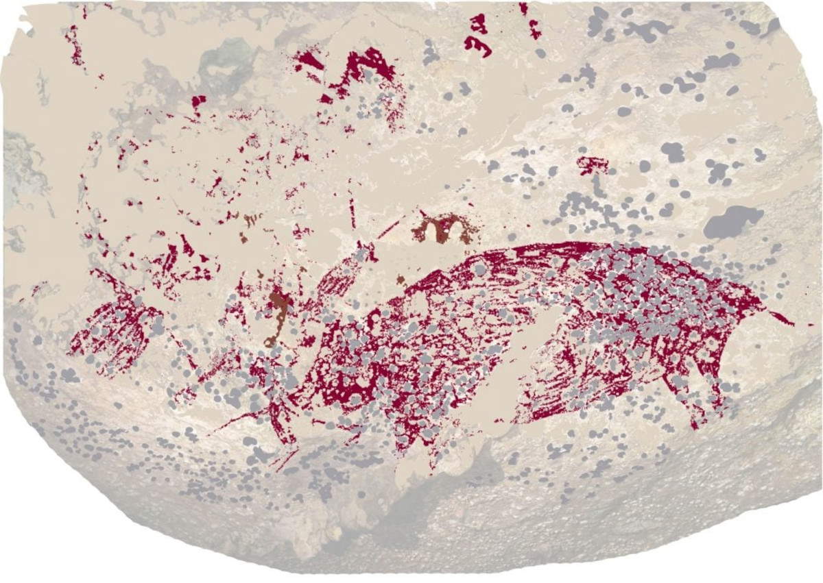 La obra de arte rupestre figurativo más antigua data de hace más de 51.000 años: descubierta en Indonesia 