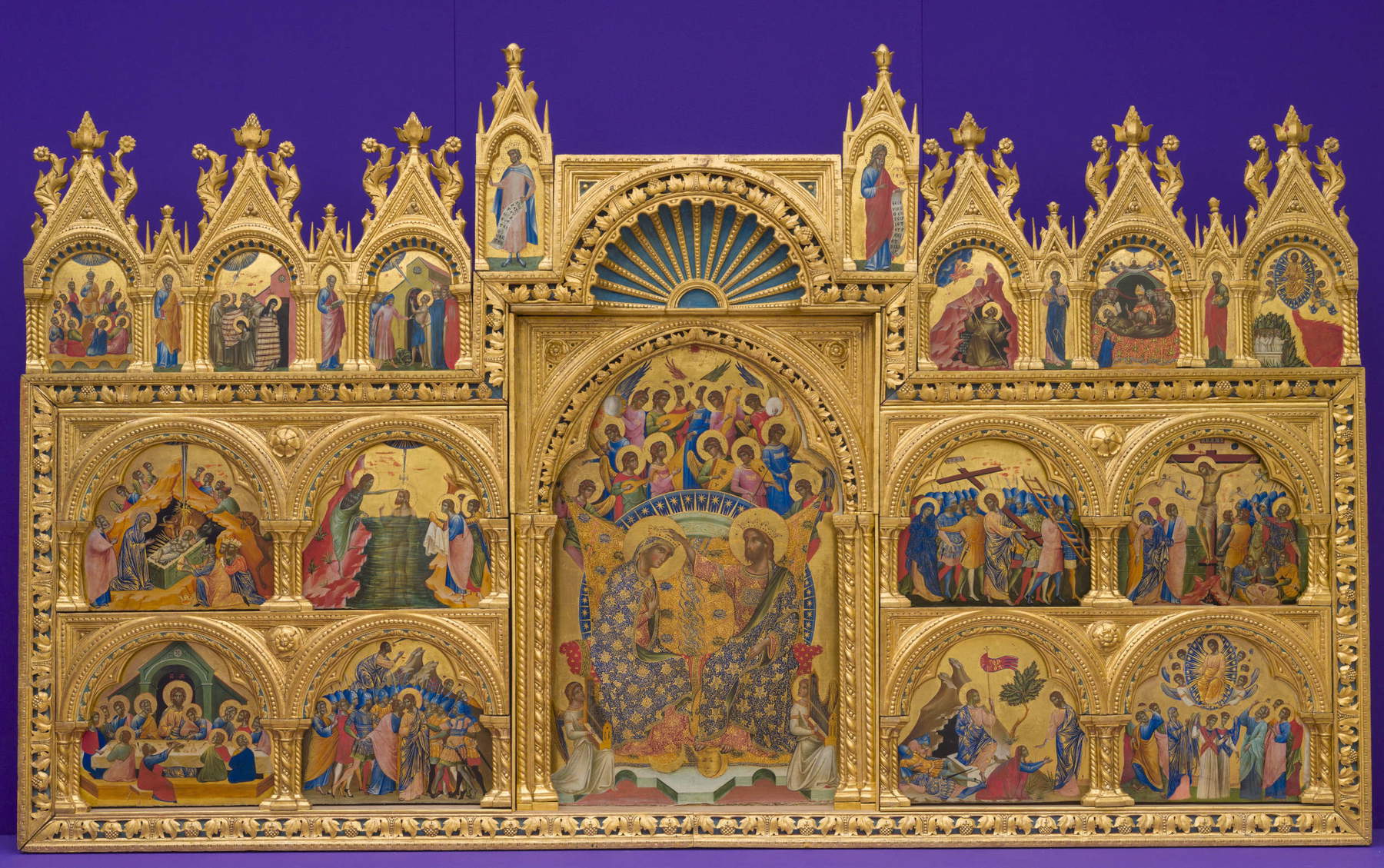 Venice, Paolo Veneziano's polyptych returns to Gallerie dell'Accademia after four years of restoration