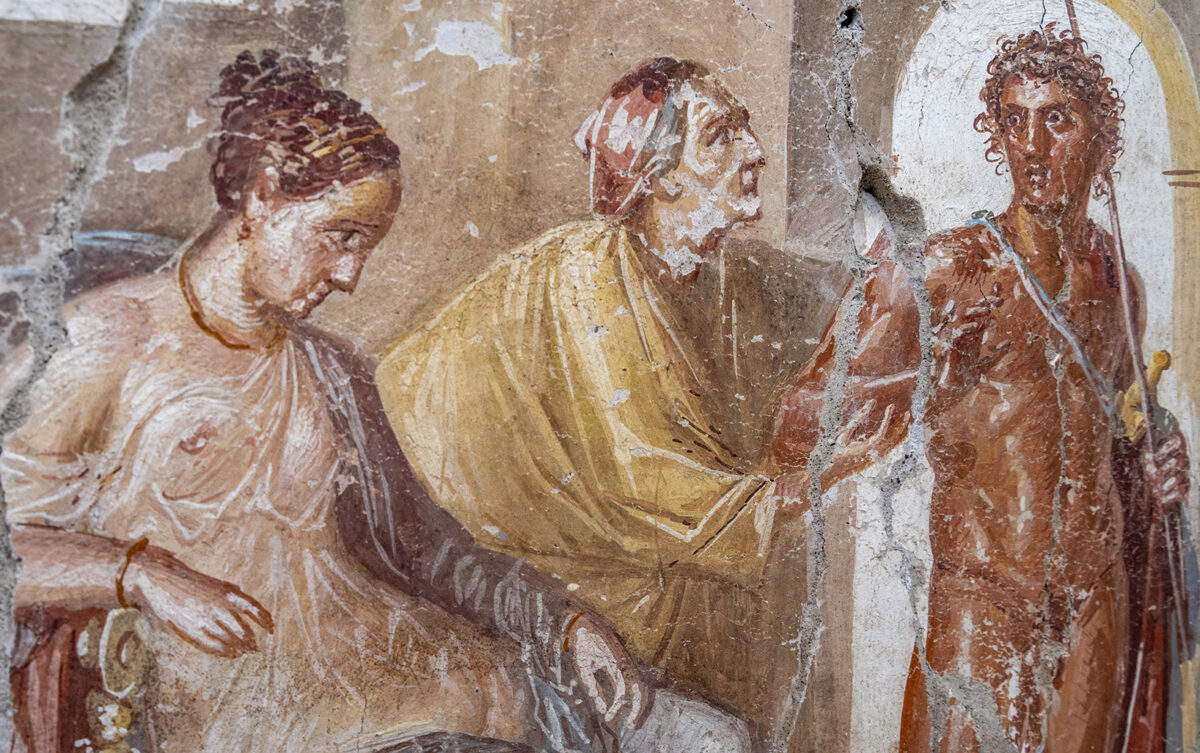 Pompei, Casa di Fedra. Foto: Parco Archeologico di Pompei Pompei, Casa di Fedra. Foto: Parco Archeologico di Pompei