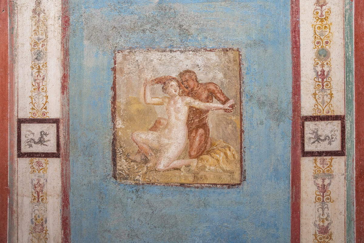 Pompei, Casa di Fedra. Foto: Parco Archeologico di Pompei Pompei, Casa di Fedra. Foto: Parco Archeologico di Pompei