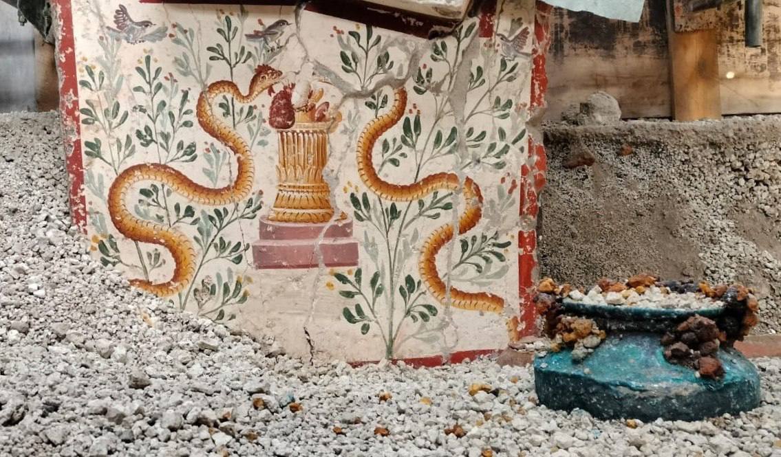 Pompei, Casa di Fedra. Foto: Parco Archeologico di Pompei Pompei, Casa di Fedra. Foto: Parco Archeologico di Pompei